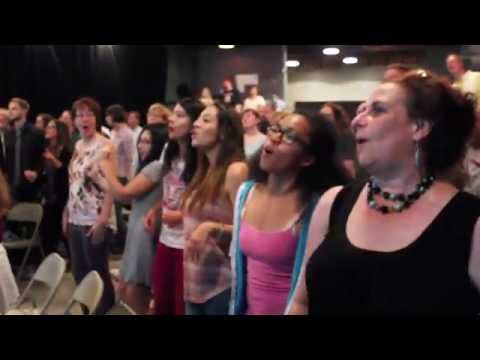 Flash Chorus sings Justin Timberlake's "Rock Your Body"