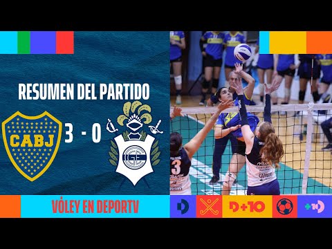 Boca Juniors 3-0 Gimnasia LP | RESUMEN | Fecha 2 | División de Honor Femenina 2023 | #VOLEYenDEPORTV