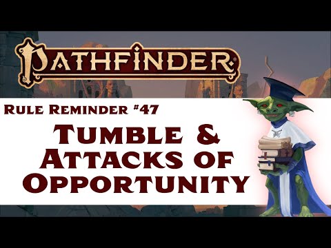 Pf2e Tumble Through