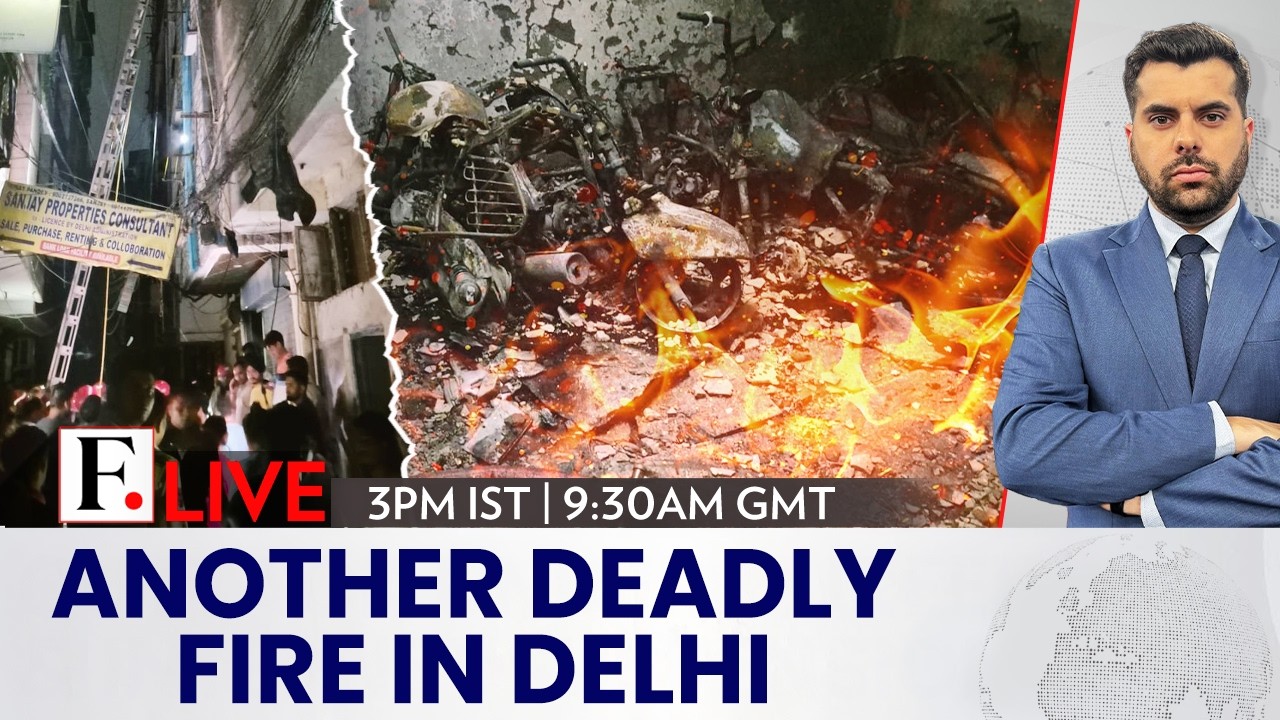 LIVE | Delhi Fire Safety Crisis:3 Killed in Building Blaze Days After Hotel Tragedy | Firstpost Live