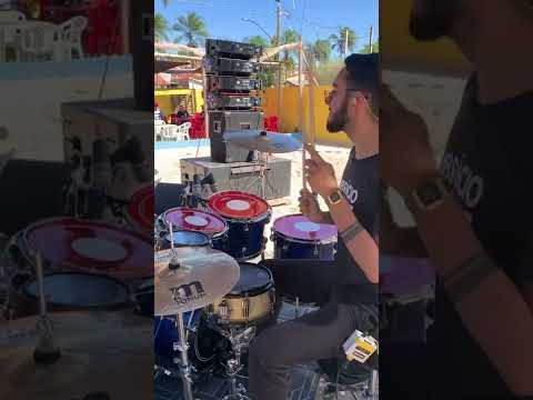 Aquela passagem de som🔥 vcs pediram pra postar🥰 #drummer #drums #gospelchops #forró #bateria