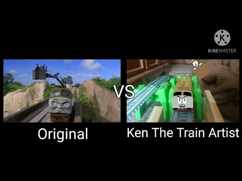 Thomas and the Magic Railroad - Diesel 10 Catch Mr. Conductor Part 1 (Scene Comparisons)