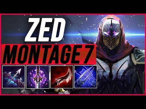 The Ultimate Zed Montage - Best Zed Plays season 9 - League of Legends The MVP
