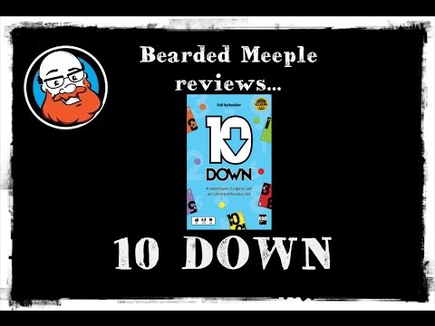 Bearded Meeple reviews 10 Down