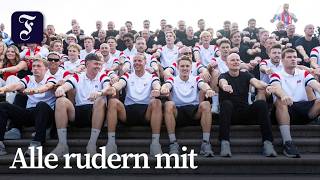 Fans feiern „Ruderparty“ für Norwegens WM-Team bei Rückkehr