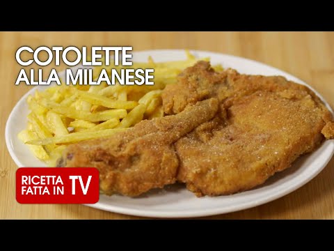 COTOLETTA ALLA MILANESE di Benedetta Rossi - Ricetta TV Fatto in Casa per Voi