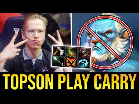 Topson play CARRY countering PHANTOM LANCER (feat. Ceb) DOTA 2