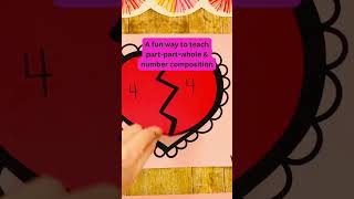 My favorite Valentine’s Day math activity that teaches part-part-whole and number composition