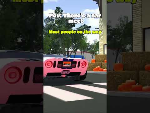 POV: When there's a Car Meet...