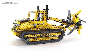🔄 LEGO Technic 42028 alternate build: Wheel Trencher review! re upload 20141219