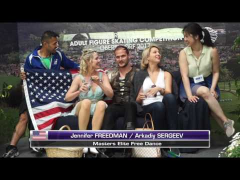Freedman Sergeev Master Elite Free Dance Oberstdorf 2017