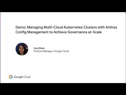 Managing multi cloud K8s clusters using Anthos Config Management