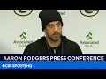 Aaron Rodgers speaks after Packers blow out Lions on Monday Night Football | CBS Sports HQ