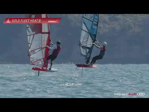 Windfoil - Slalom Sprint racing.