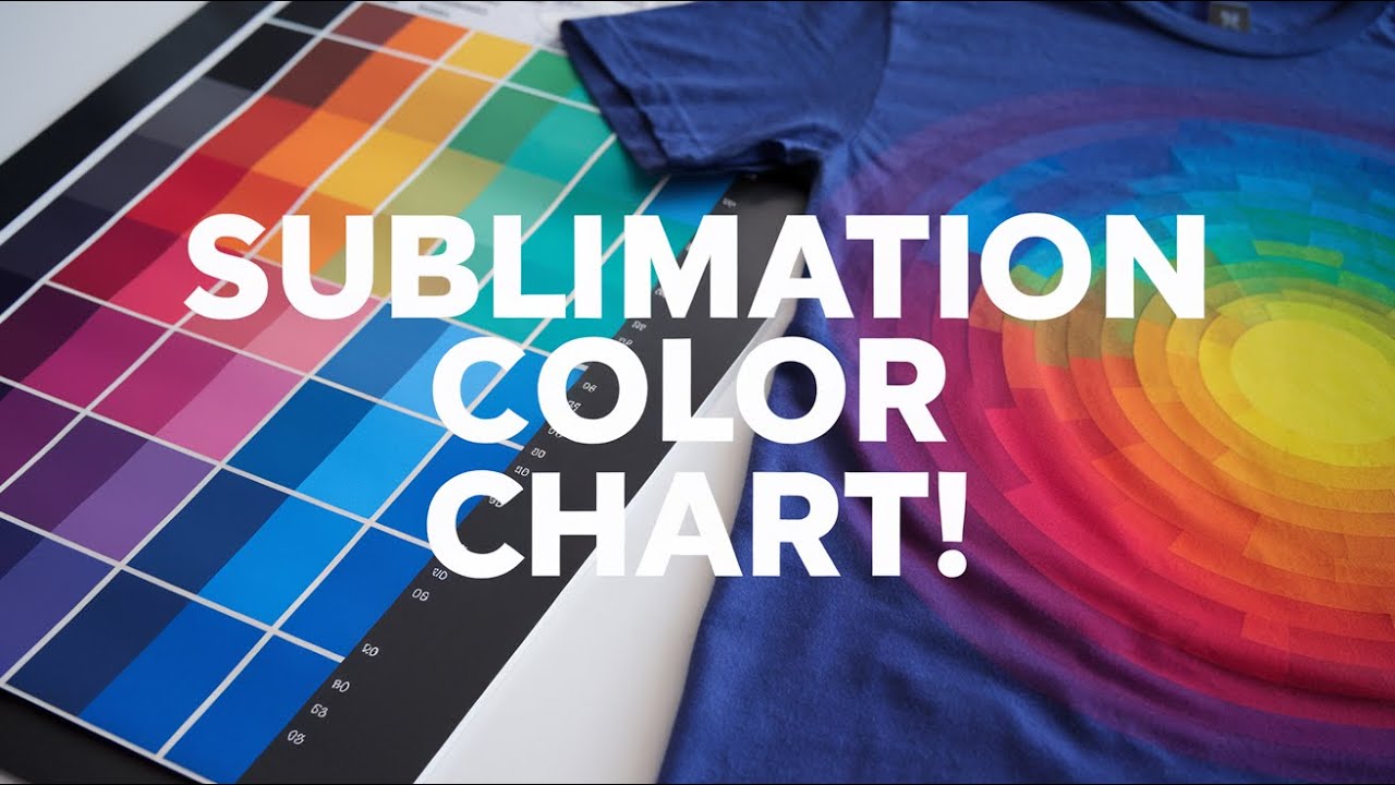 The Sublimation Color Chart Explained: Mastering Prints