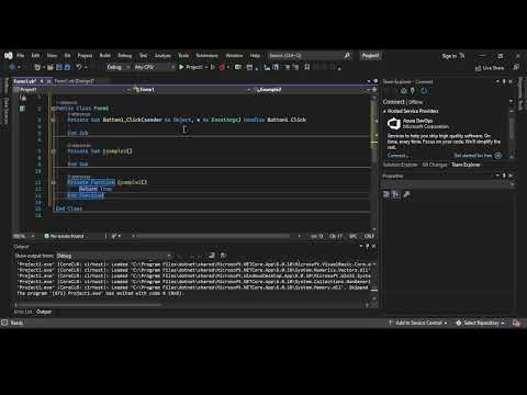VB.Net (1) - Intro to Basic VB Procedures Sub and Function
