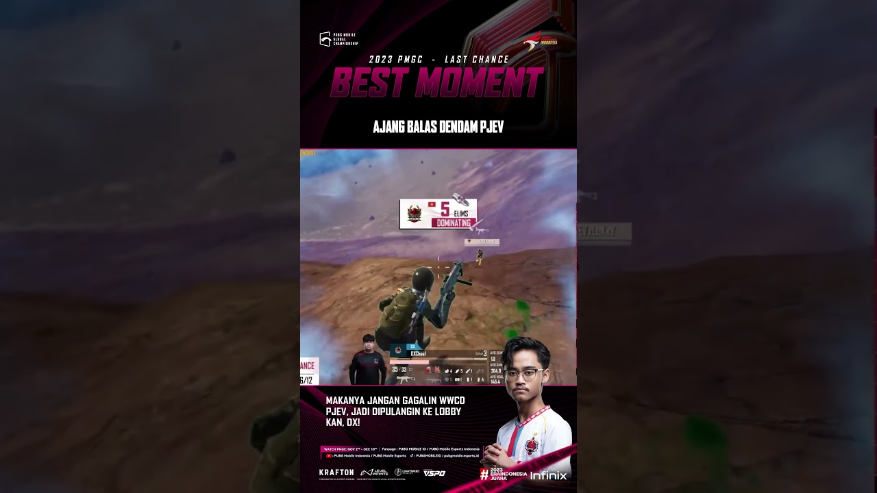 Ajang Balas Dendam, Luxxy Clutch #pubgmobileindonesia #2023eraindonesiajuara #2023pmgc #shorst