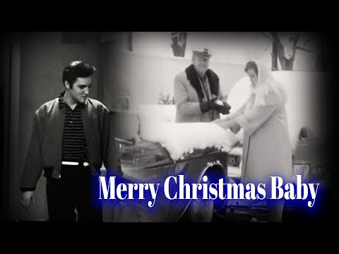 ELVIS PRESLEY - Merry Christmas Baby (New Edit) 4K
