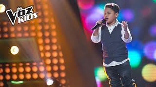 Carlos Andrés Vidal canta Desde Mi Inocencia - Audiciones a ciegas | La Voz Kids Colombia 2018