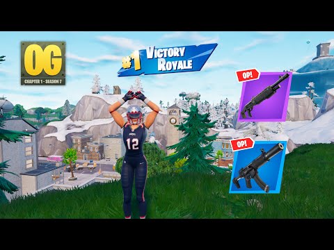 21 Kill Fortnite Solos "FORTNITE OG" | High Kill Fortnite OG Season 7 Gameplay (OG GRAPHICS)