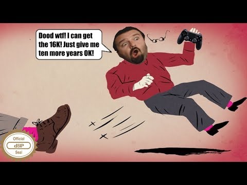 DSP tries it: Being afraid to lose his house, indies marathon = 16k fundraiser, mentioning trolls!