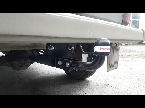 Установка фаркопа Bosal на Лада 4х4!