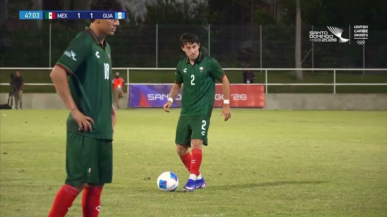 ¡GOL de TIRO LIBRE de TAHIEL JIMÉNEZ en JUEGOS CENTROAMERICANOS!