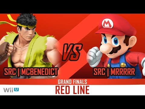 Red Line Smash 43 - SRC | McBenedict (Ryu) Vs. SRC | MRRRR (Mario). Grand Finals.