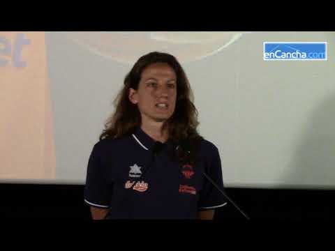 Presentación María Pina con Valencia Basket #LigaDia