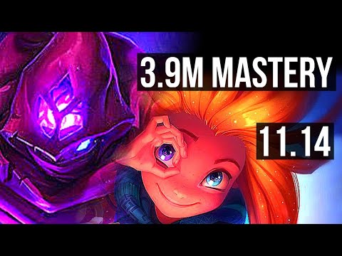 MALZAHAR vs ZOE (MID) | 3.9M mastery, 1800+ games, 1/0/5 | BR Diamond | v11.14