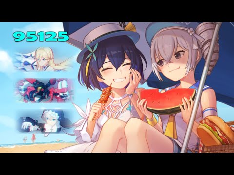 Honkai Impact 3 memorial arena mid budget - BK,Hephaestus,Kallen