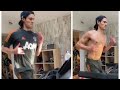 Edinson Cavani in Manchester United kit for first time as new signing works up sweat while training