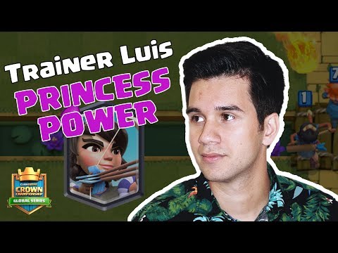 Clash Royale: How to Punish with Princess by Trainer Luis - [CCGS NA Fall Season W7]