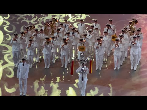 Wellerman Song - Marinemusikkorps Wilhelmshaven Bundeswehr Musikfest Military Tattoo 2022 Düsseldorf