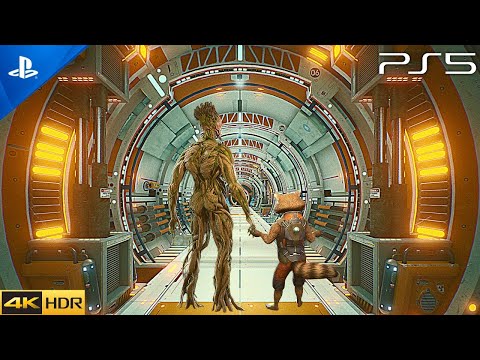 (PS5) Marvel's Guardians of the Galaxy Gameplay | Ultra High Graphics [4K HDR 60 FPS]