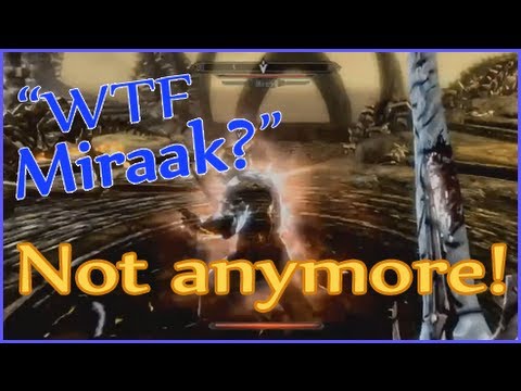 Skyrim - How to defeat Miraak even with Ethereal glitch