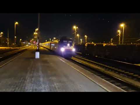 Einfahrt des DRV 1308 am 04.03.2023 in Wörgl Hbf