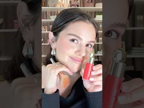 RED BLUSH🍒 @selenagomez #rarebeauty #shorts