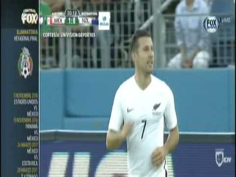 2016 October 8 New Zealand 1 Mexico 2 Friendly