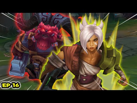 RIVEN HOW TO BEAT IMPOSSIBLE MATCHUPS! (TANKS) - S11 RIVEN TOP GAMEPLAY! (Unranked to Master #16)