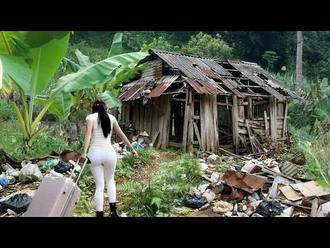 Talented Girl REVIVES Farm and Building Wooden House — The Stunning Transformation Shocked Everyone