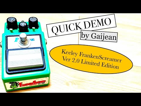 Ibanez TS9 Tube Screamer w/ Keeley Franken Screamer 2.0 Mod