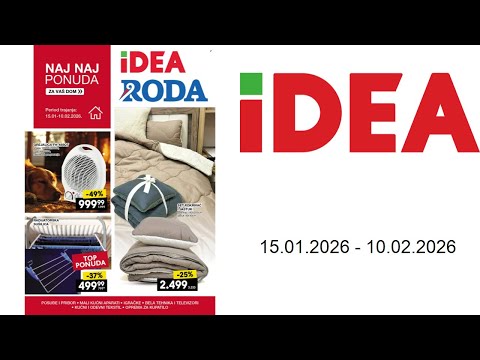 Idea katalog - Naj naj ponuda za vaš dom - 15.01.-10.02.2026