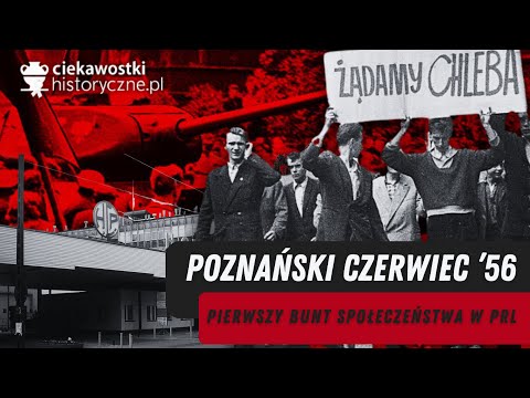 Poznański Czerwiec ’56 – pierwszy bunt społeczeństwa w PRL