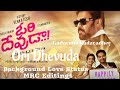 Bujjamma Bujjammaa Ori Dhevuda Movie Love Background Whatsapp Status MRC Editings