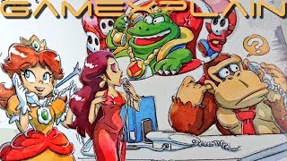 Official Artwork from Nintendo's 2020 Recruitment Pamphlet (Featuring Wart, Pauline, Daisy, & More!)