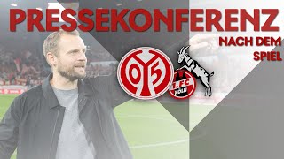 Die PK nach dem Spiel gegen Köln | #05ertv | #M05KOE | Saison 2022/23