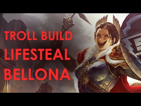 This is Just Stupid. (Bellona Lifesteal) - Smite Troll Build