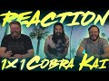 Cobra Kai 1x1 REACTION!! 