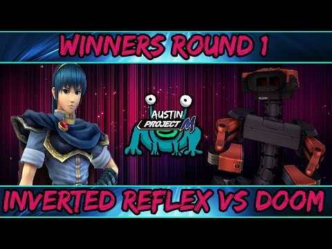 Inverted Reflex (Marth,Fox) vs Doom (R.O.B) WR1